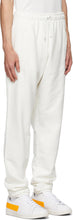 424 White Logo Lounge Pants