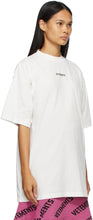 VETEMENTS White Logo Patch T-Shirt