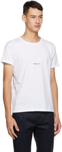 Saint Laurent White Logo T-Shirt
