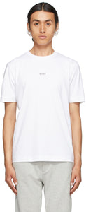 Boss White Logo T-Shirt - T-shirt Logo Boss Blanc - 보스 화이트 로고 티셔츠