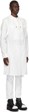 TAKAHIROMIYASHITA TheSoloist. White Long Medical Shirt