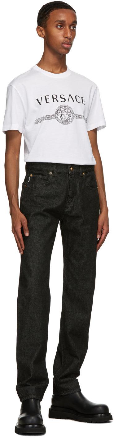 Versace White Medusa Logo T-Shirt