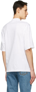 Acne Studios White Mock Neck T-Shirt