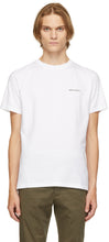 Norse Projects White Niels Core Logo T-Shirt - PROJETS NORSE T-shirt de logo Niels Niels Blanc - 노르웨이 프로젝트 화이트 니켈 코어 로고 티셔츠