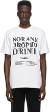 Total Luxury Spa White 'Nor Any Drop' T-Shirt - T-shirt To-shirt Total de Luxe Spa White 'ni de goutte' - 총 럭셔리 스파 화이트 '아니 티셔츠'T 셔츠