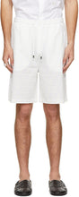 Fendi White PiquÃ© 'Forever Fendi' Shorts - Short Fendi White Piquél 'Forever Fendi' - Fendi White Piqué Forever Fendi '반바지