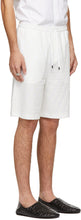 Fendi White PiquÃ© 'Forever Fendi' Shorts