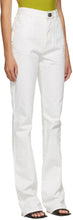 Bottega Veneta White Plain Straight Jeans