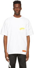 Heron Preston White Pocket 'Style' T-Shirt - T-shirt de style blanc de la poche blanche de Heron Preston - 헤론 프레스톤 화이트 포켓 '스타일'티셔츠