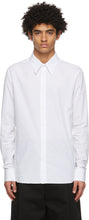 Bottega Veneta White Poplin Shirt - Chemise popeline blanche de Bottega Veneta - Bottega 베네타 화이트 포플린 셔츠