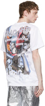 Comme des GarÃ§ons Homme Plus White Print T-Shirt