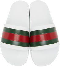Gucci White Pursuit Slides