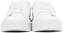 adidas Originals White Sleek Super Sneakers