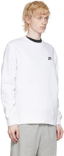 Nike White Sportswear Club Sweatshirt