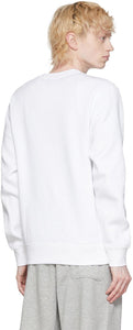 Nike White Sportswear Club Sweatshirt