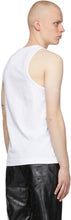 Givenchy White Square Tank Top