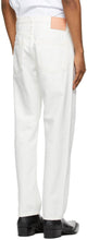 Acne Studios White Straight Fit Jeans