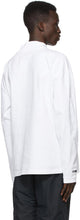 Heron Preston White 'Style' Mock Neck Long Sleeve T-Shirt