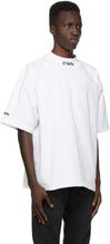 Heron Preston White 'Style' Mock Neck T-Shirt