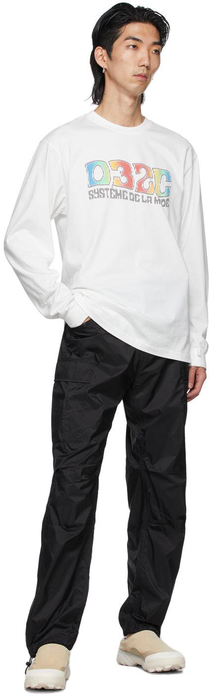 032c White System Long Sleeve T-Shirt