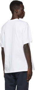 Burberry White TB Monogram Emerson T-Shirt