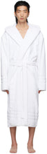 Balenciaga White Terrycloth Resorts Robe - Balenciaga Blanc TerryCloth Robe - Balenciaga White Terrycloth Robes Robe.