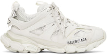 Balenciaga White Track Sneakers - Baskets de piste blanche de Balenciaga - Balenciaga 흰색 트랙 스니커즈