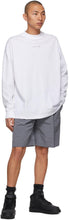 1017 ALYX 9SM White Visual Logo Long Sleeve T-Shirt