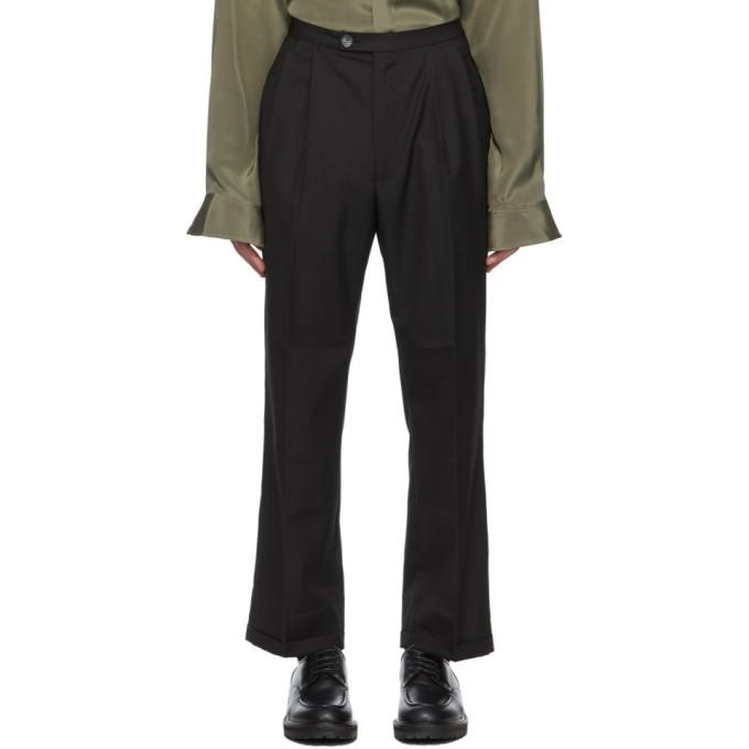 Winnie New York Black Wool Suiting Trousers
