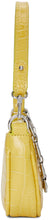 BY FAR Yellow Croc Mini Rachel Bag