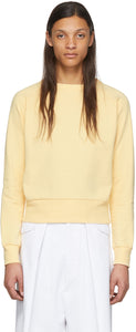 Random Identities Yellow Cropped Sweater - Identités aléatoires pull cultivé jaune - 임의의 정체성 노란색 자른 스웨터