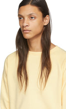 Random Identities Yellow Cropped Sweater