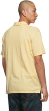 Double Rainbouu Yellow Knit 'Retro Rainbouu' Short Sleeve Shirt