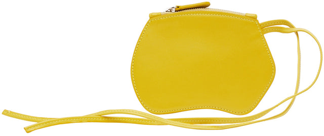 Little Liffner Yellow Mini Pebble Pouch