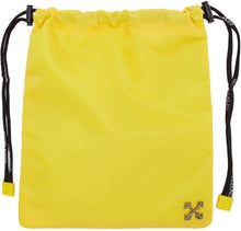 Off-White Yellow Nylon Satchel Pouch