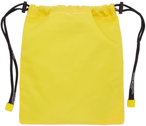 Off-White Yellow Nylon Satchel Pouch