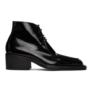 Y/Project Black Duck Bill Ankle Boots