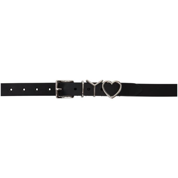 Y/Project Black Y Heart Belt – BlackSkinny