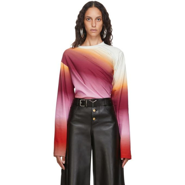 Y/Project Multicolor Twisted Long Sleeve T-Shirt