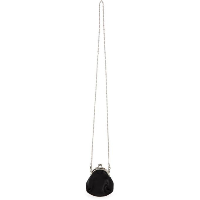 Ys Black Clasp Necklace Pouch