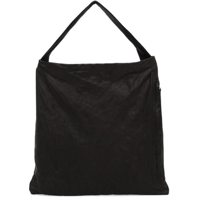 Ys Black Side Zip Tote