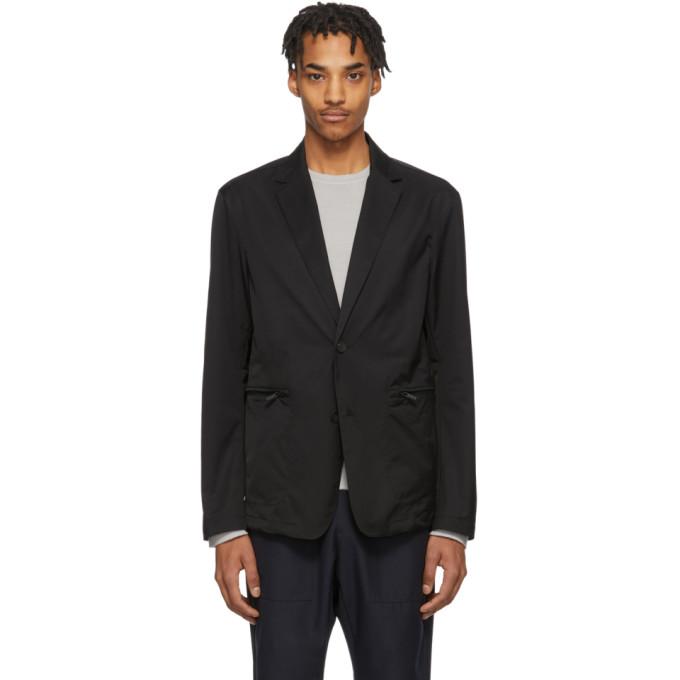 Z Zegna Black Technical Sport Blazer